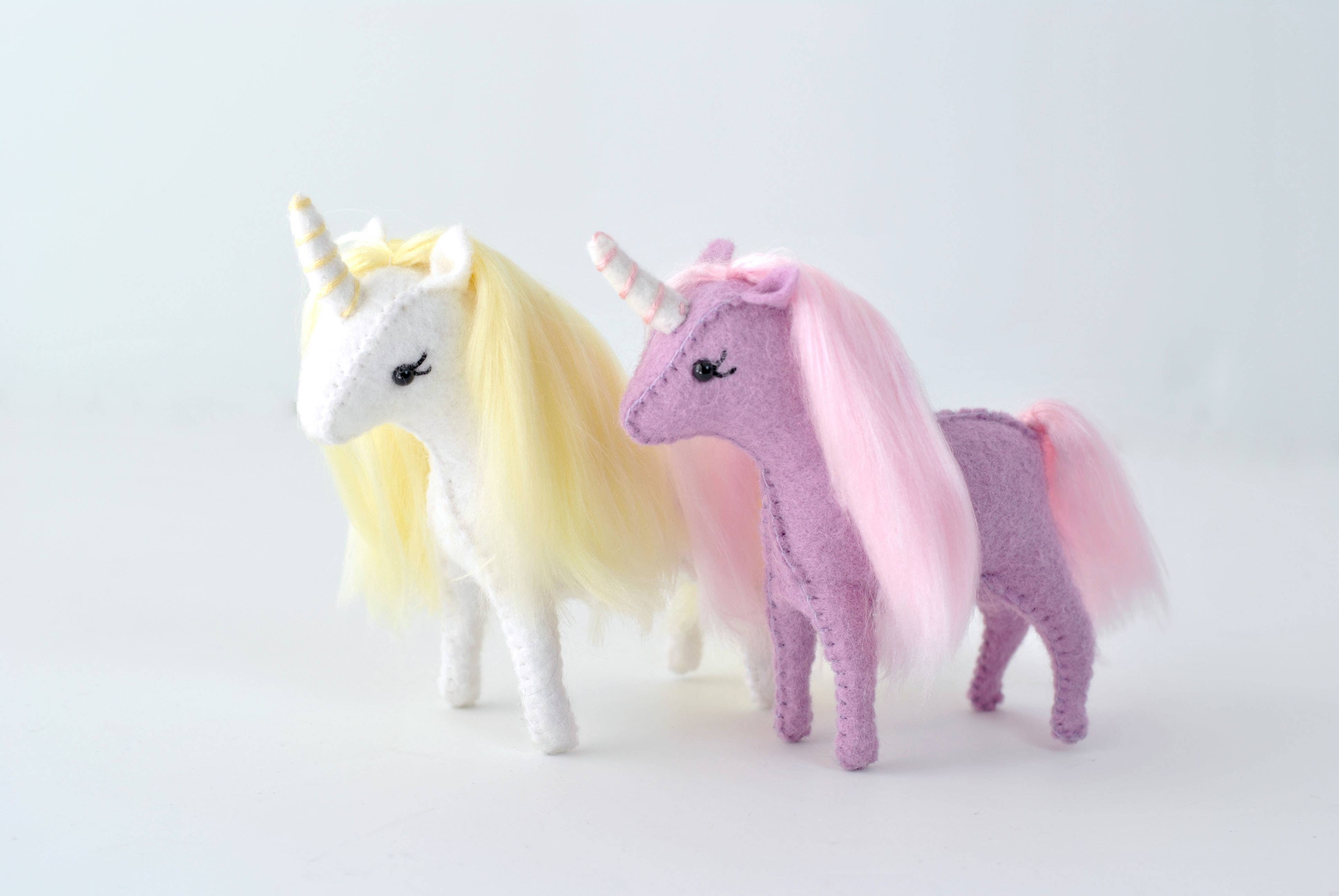 DelilahIris Designs - Baby Unicorn Sewing Kit DIY Felt Crafts