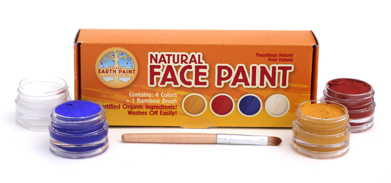 Natural Face Paint Kit 4 colors