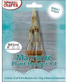 Macrame Modern Plant Hanger - Learn to Macrame