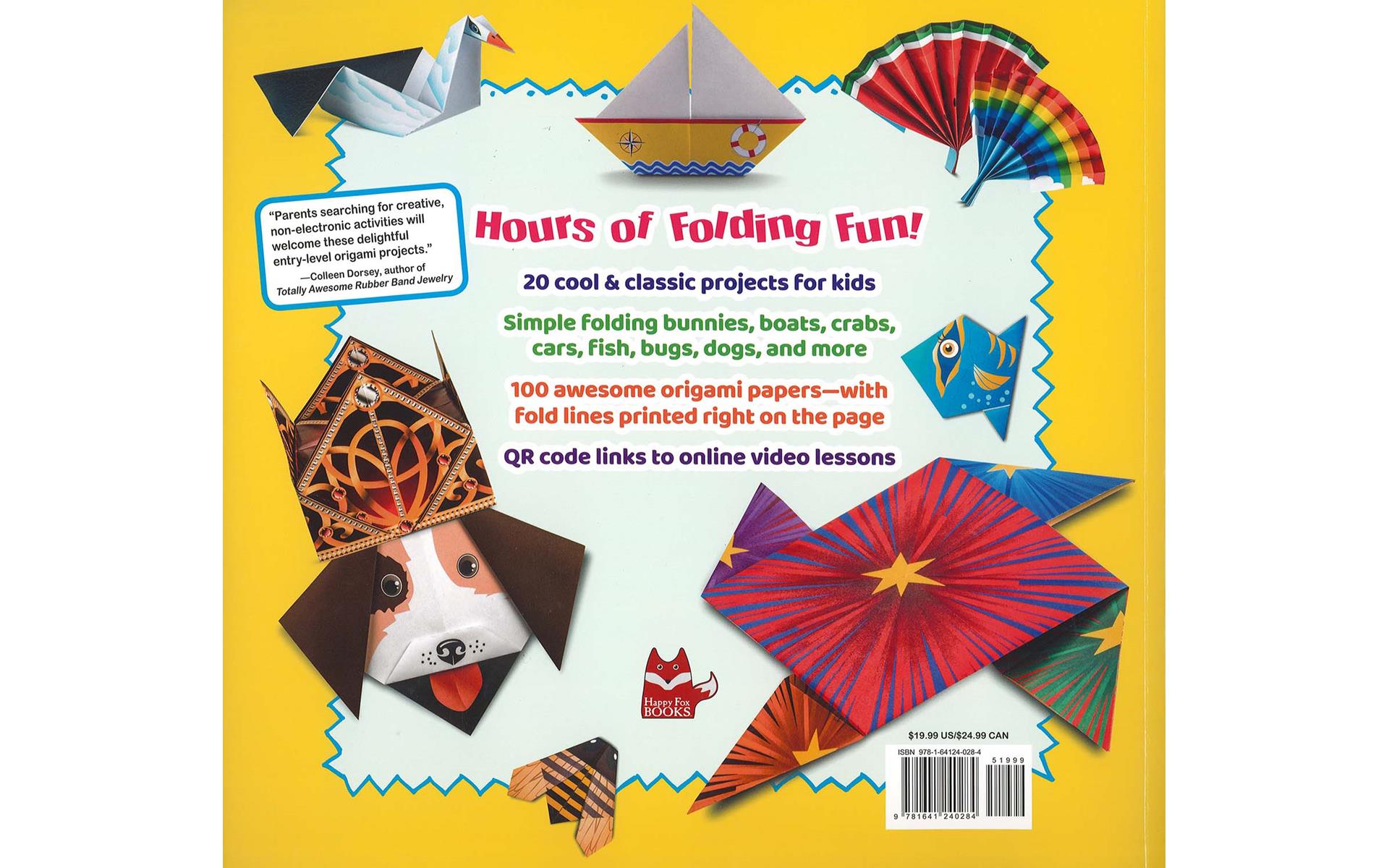 Happy Fox Origami For Kids Book