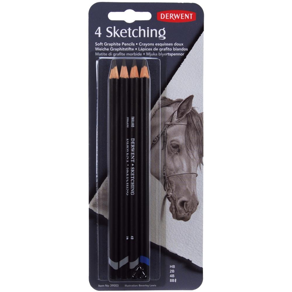 Derwent Sketch Pencil Set 4/Pkg