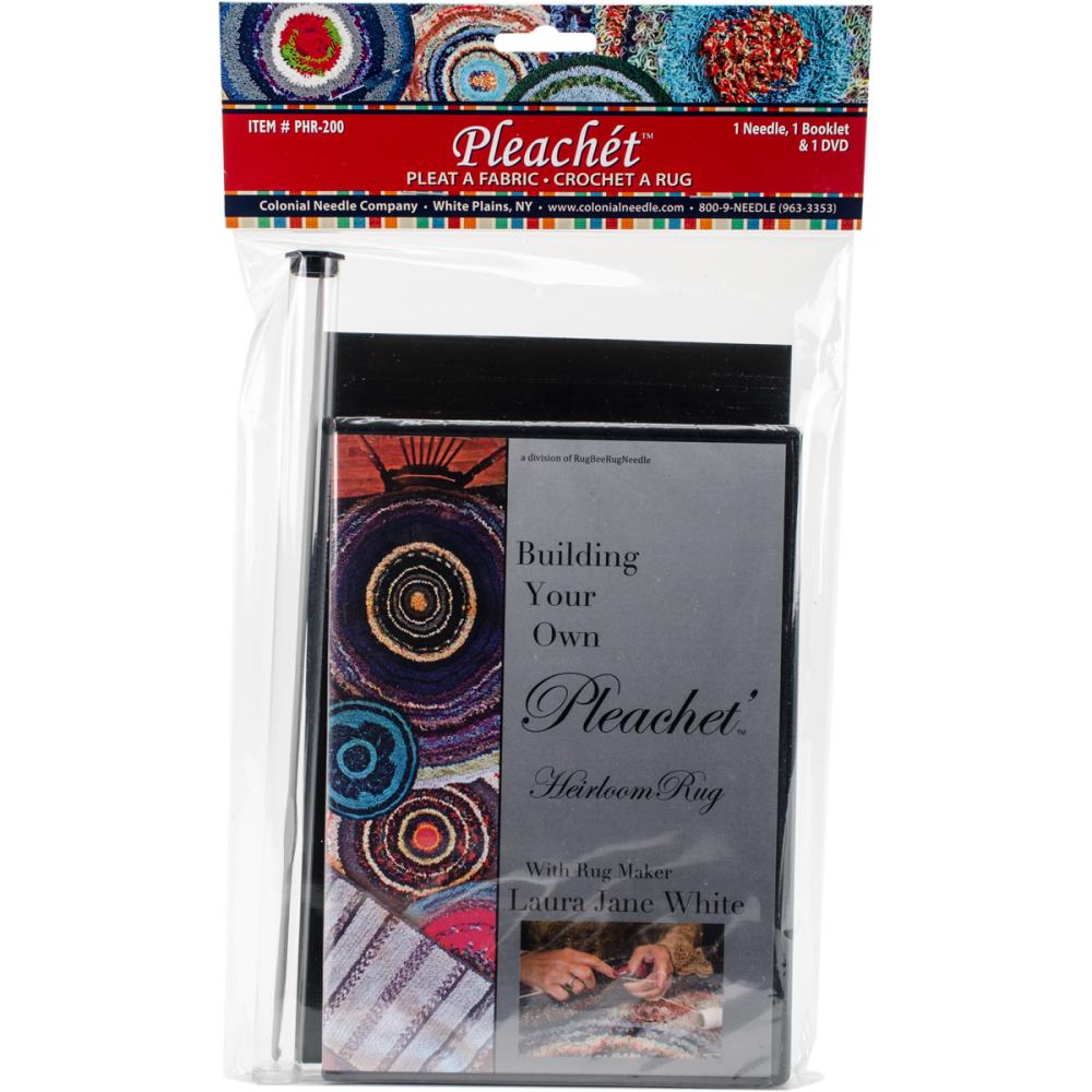 Pleachét Rug Needle, How-To Booklet and Instructional DVD