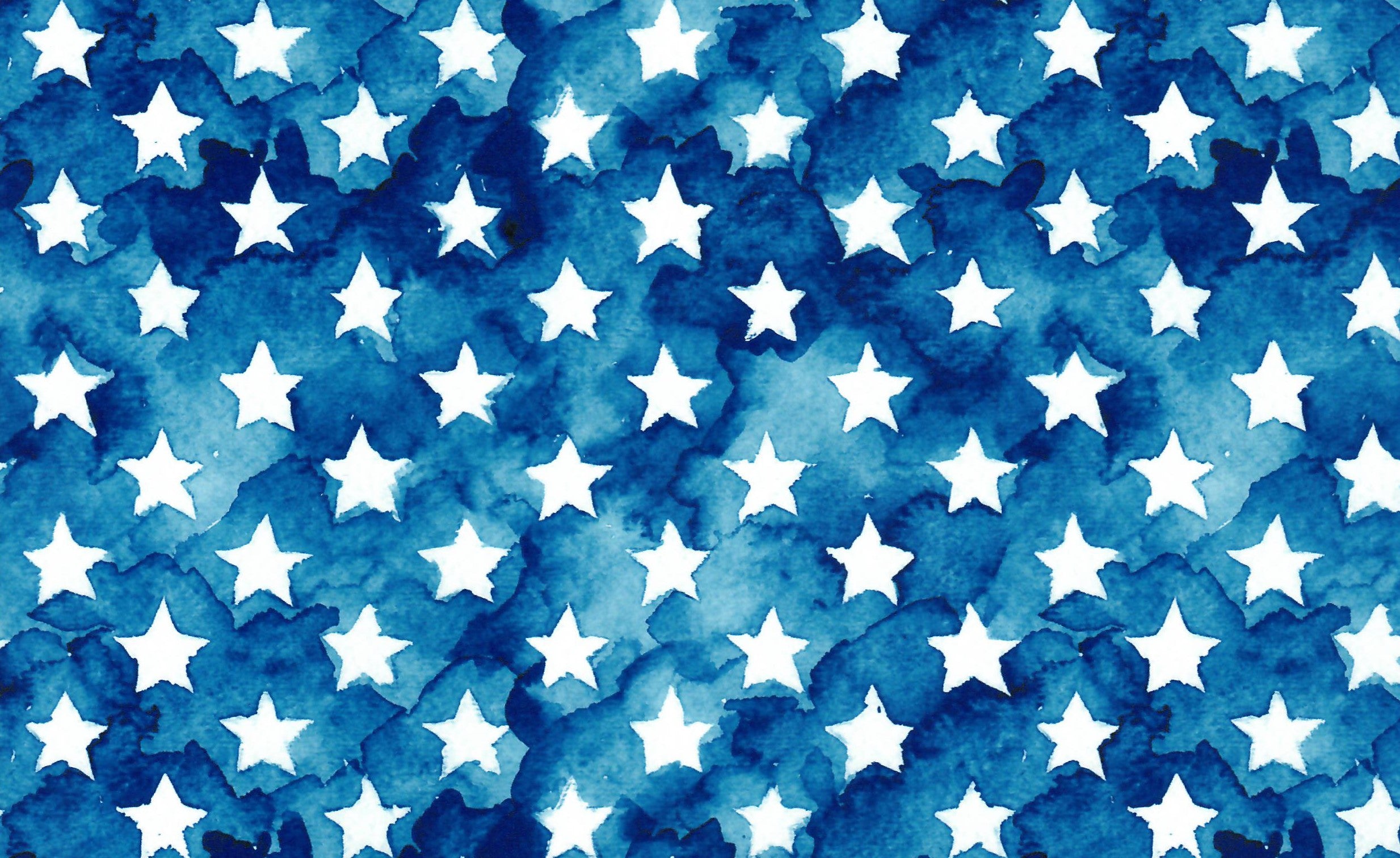 Watercolor Stars Heat Transfer Vinyl and Carrier Sheet - American Flag HTV
